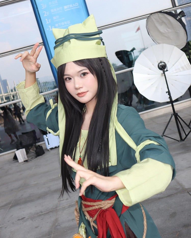 Game Where Winds Meet Yingying Cosplay Costume Ancient Hermit Hero Yingying Hanfu Carnival Convention Event Female Swordsman Set
