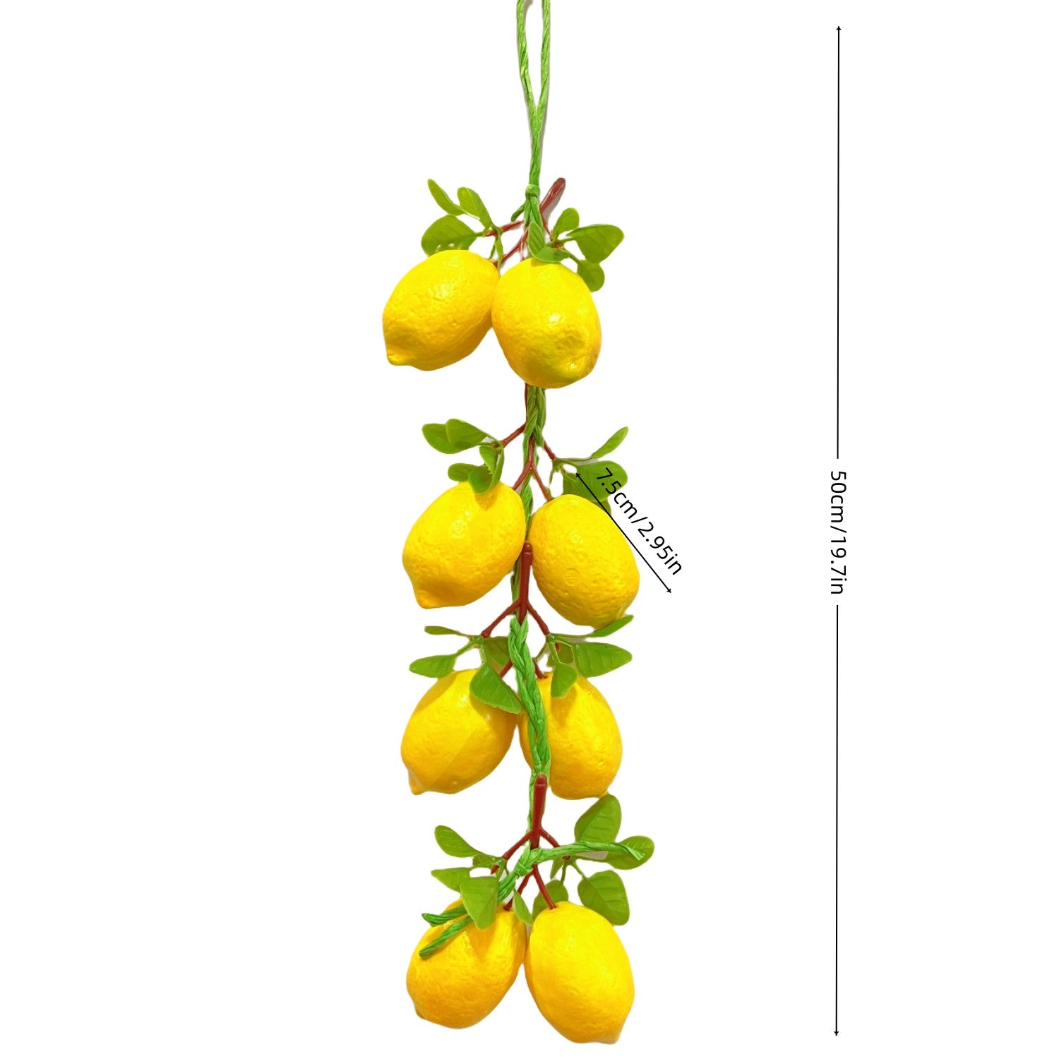 Artificial Lemon Skewers, Realistic Simulated Fruit Models, Home Storefronts, Holiday Parties, Farmhouse Hanging Decorations
