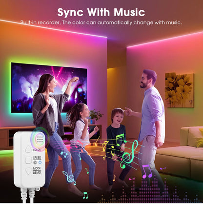 Tuya Smart WIFI RGBIC COB LED Strip Light Tape Addressable WS2811 IC Flexible RGB Neon LED Light 12V APPControl for Alexa Google