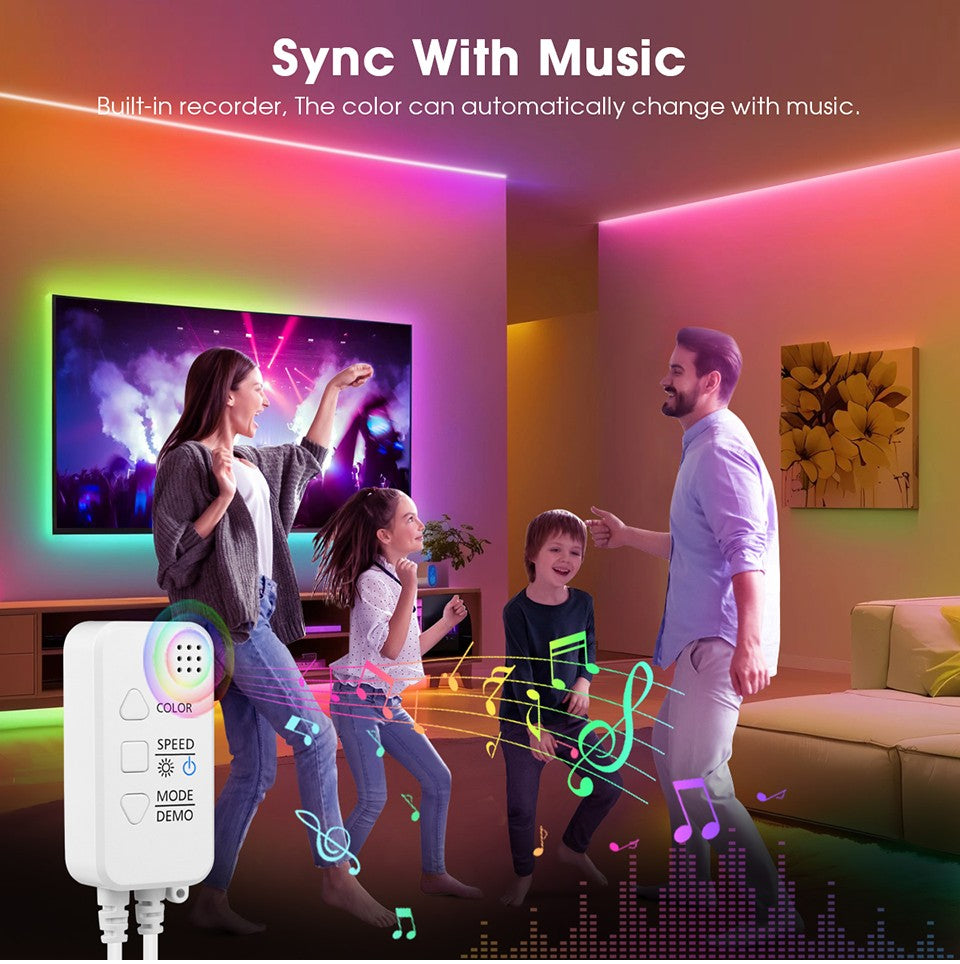 Tuya Smart WIFI RGBIC COB LED Strip Light Tape Addressable WS2811 IC Flexible RGB Neon LED Light 12V APPControl for Alexa Google