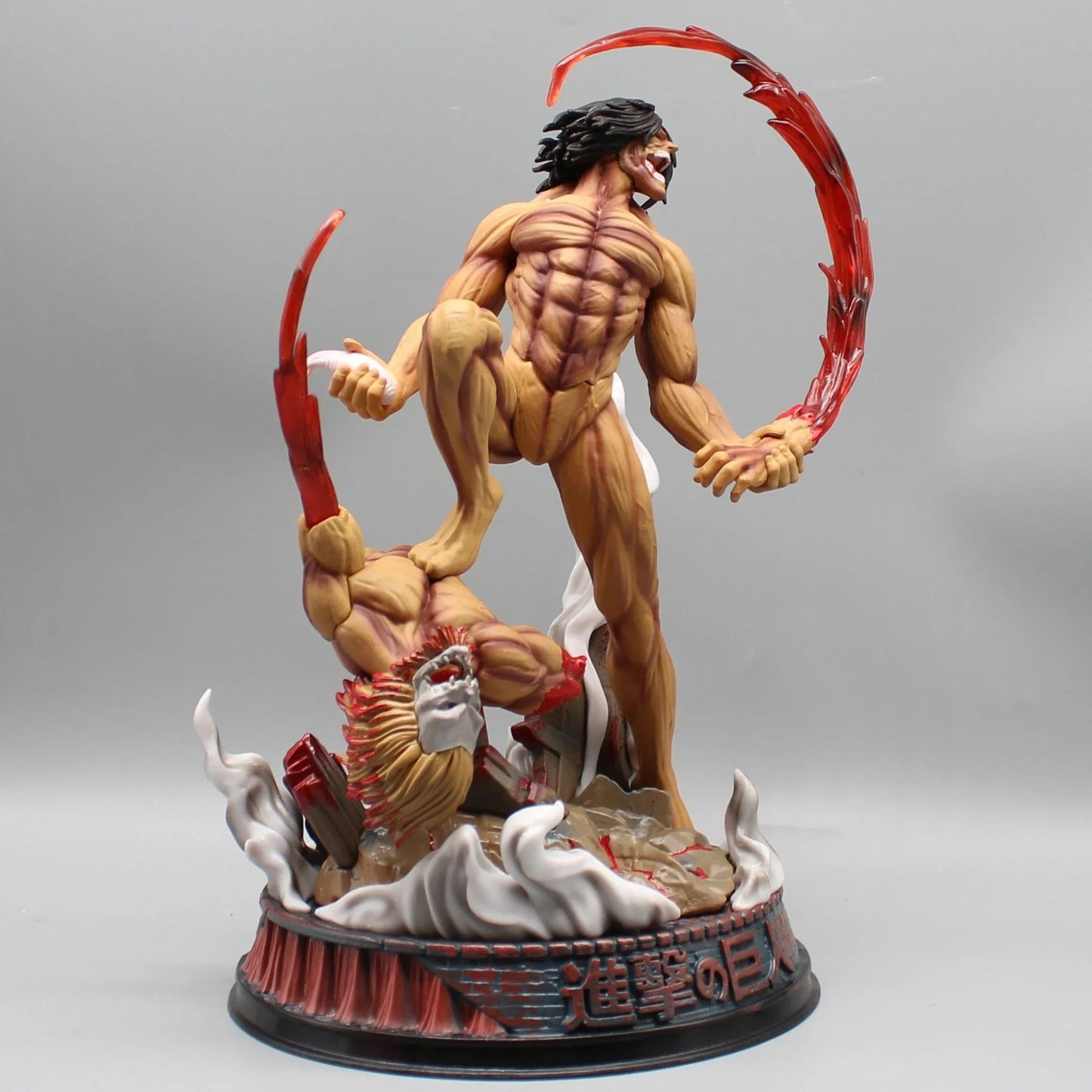 29cm/11.4inch Boneco Eren Jaeger Manga Attack On Titan Anime Figuras Jaeger Pvc Modelo Estátua Boneca Coleção Decoração Brinquedo Presente
