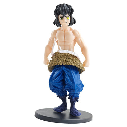 Boneco de Ação do Anime Demon Slayer - Kamado Tanjirou com Agatsuma Zenitsu e Nezuko, Brinquedos de PVC Kimetsu No Yaiba Guerreiros