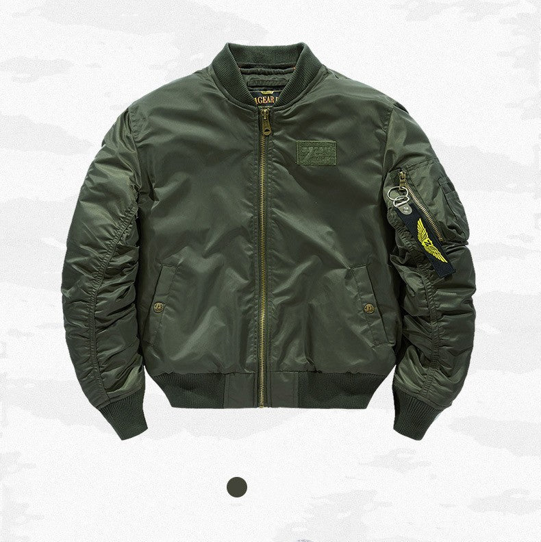 Winter Thick Hooded Bomber Jacket Men Military Windbreaker Multi-pocket Air Force Coats Male Autumn Streetwear Baseball Jackets