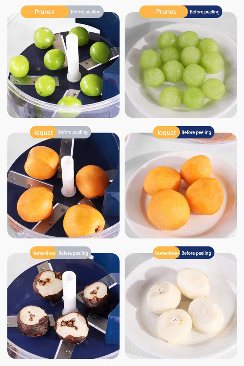 Grape Peeler Fully Automatic Household Electric Fruit Peeler Qingti Peeler Divine Tool Wireless Portable Easy Kitchen Gadget