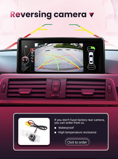 BONROAD Car Radio Wireless Carplay Android auto For BMW X5 E70 X6 E71 CCC CIC Bluetooth Mirror Link Navigation GPS Touch Screen