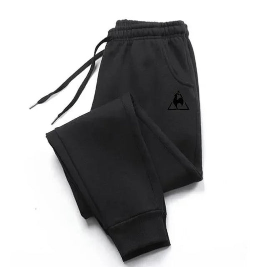 Spring and Autumn Fleece Men's Pants Casual Pants Men's Sports Jogging Pants Sweatpants Men's Harajuku Street S-3XL Pants