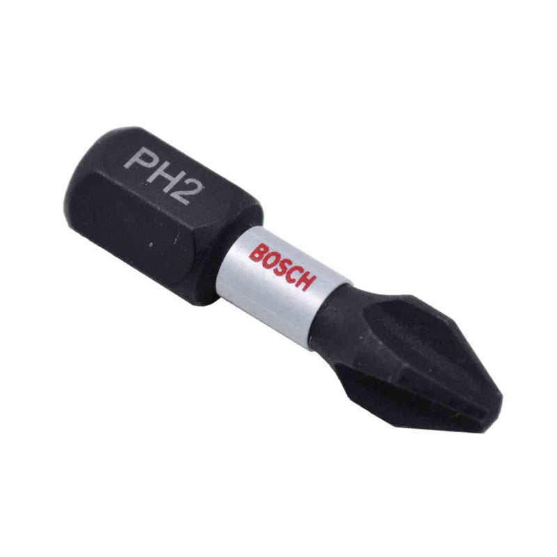 BOSCH Original Ponta de Parafusadeira Impact Control PH1/PH2/PH3/PZ2/PZ3 Aço Modificado S2 Alta Dureza Acessórios para Ferramentas Elétricas