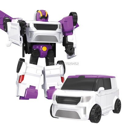 Mini Robô de Transformação Tobot Brinquedos Coreanos Desenhos Animados Irmãos Anime Tobot Deformação Carro Avião Brinquedos para Crianças Presente