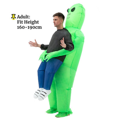 Inflatable Alien Costume for Adults - Halloween Inflatable Fun Cosplay Party Dress up Stage Show Holiday Gift Idea