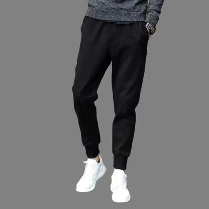 Men's down Cotton Pants Winter Thiened Warm Casual Trousers Windproof Outdoor Sports Jaet Youth ular Long Pants