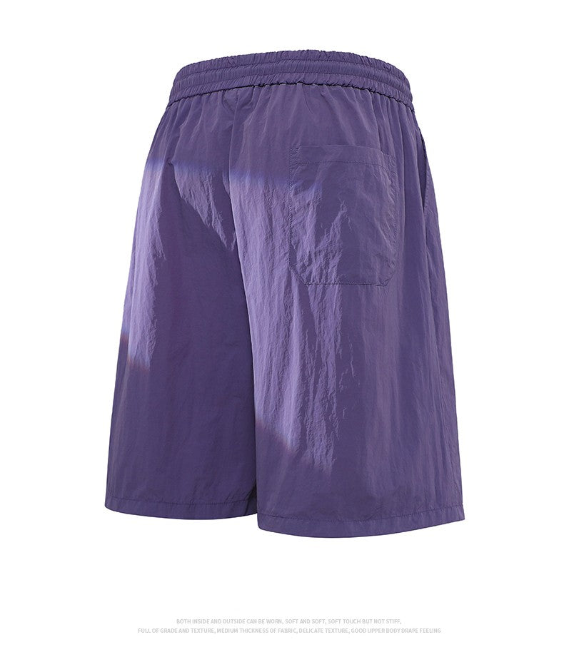 Men's Summer Embroidery Shorts Fashion Shorts Jogging Breathable Short Pants Male Shorts Casual Pants Simple Baggy Sports Shorts