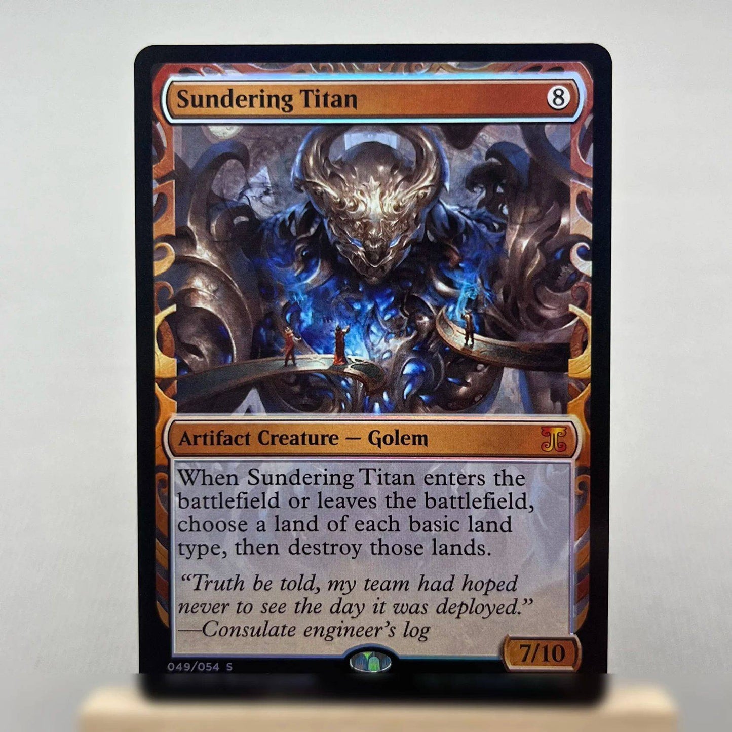 MPS FOIL2-02 TCG Cards for Home Play magical Proxy Sol Ring Lotus Petal a Pedra do Esquecimento Lente Extraplanar Noxious gather