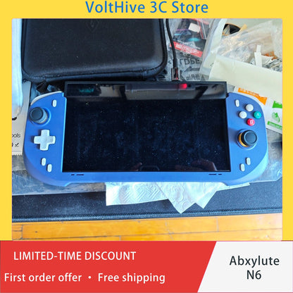 Ergonomic Abxylute N6 Direct?Attach Game Grip Controller Vibration Motion Detect for Switch 2 Handheld Gaming for Keen Gamers