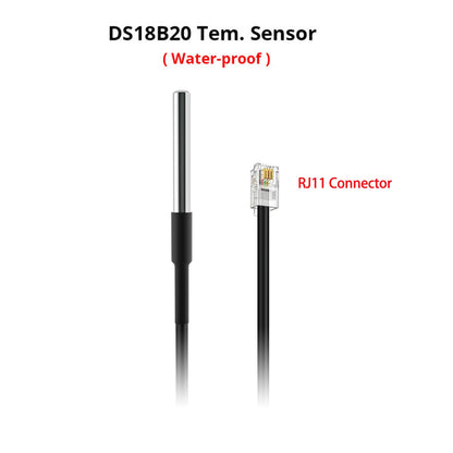 SONOFF TH Elite 16A 20A Wifi Interruptor Inteligente de Monitoramento de Temperatura e Umidade THS01 DS18b20 Sensor Casa Inteligente Via eWelink Alexa