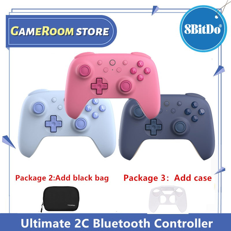 8BitDo Ultimate 2C Bluetooth Controller for Switch 2 Wireless Gamepad with Hall Effect Joystock for Nintendo Switch,OLED Console