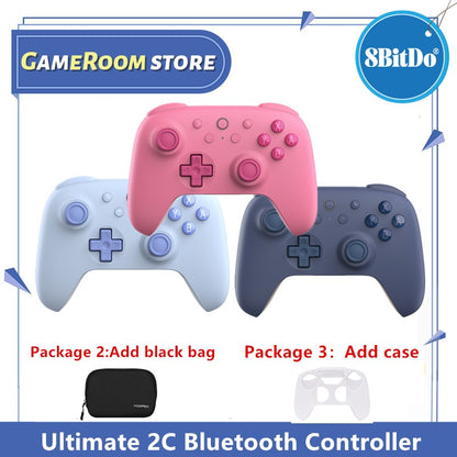 8BitDo Ultimate 2C Bluetooth Controller for Switch 2 Wireless Gamepad with Hall Effect Joystock for Nintendo Switch,OLED Console