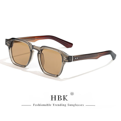 Óculos de Sol Punk HBK Fashion para homens Óculos de Sol Quadrados Clássicos Esportes ao Ar Livre Festa Férias Viagem Condução Pesca Óculos