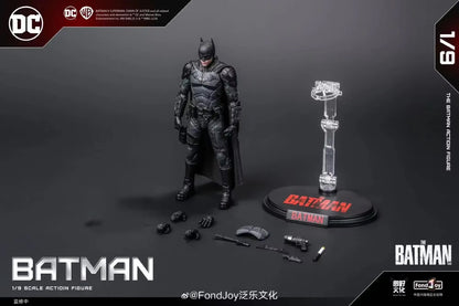 Fondjoy The Batman Anime Figure Pattinson Batman Action Figure Dc Justice League 2024 New Decor Children Toys Birthday Gift