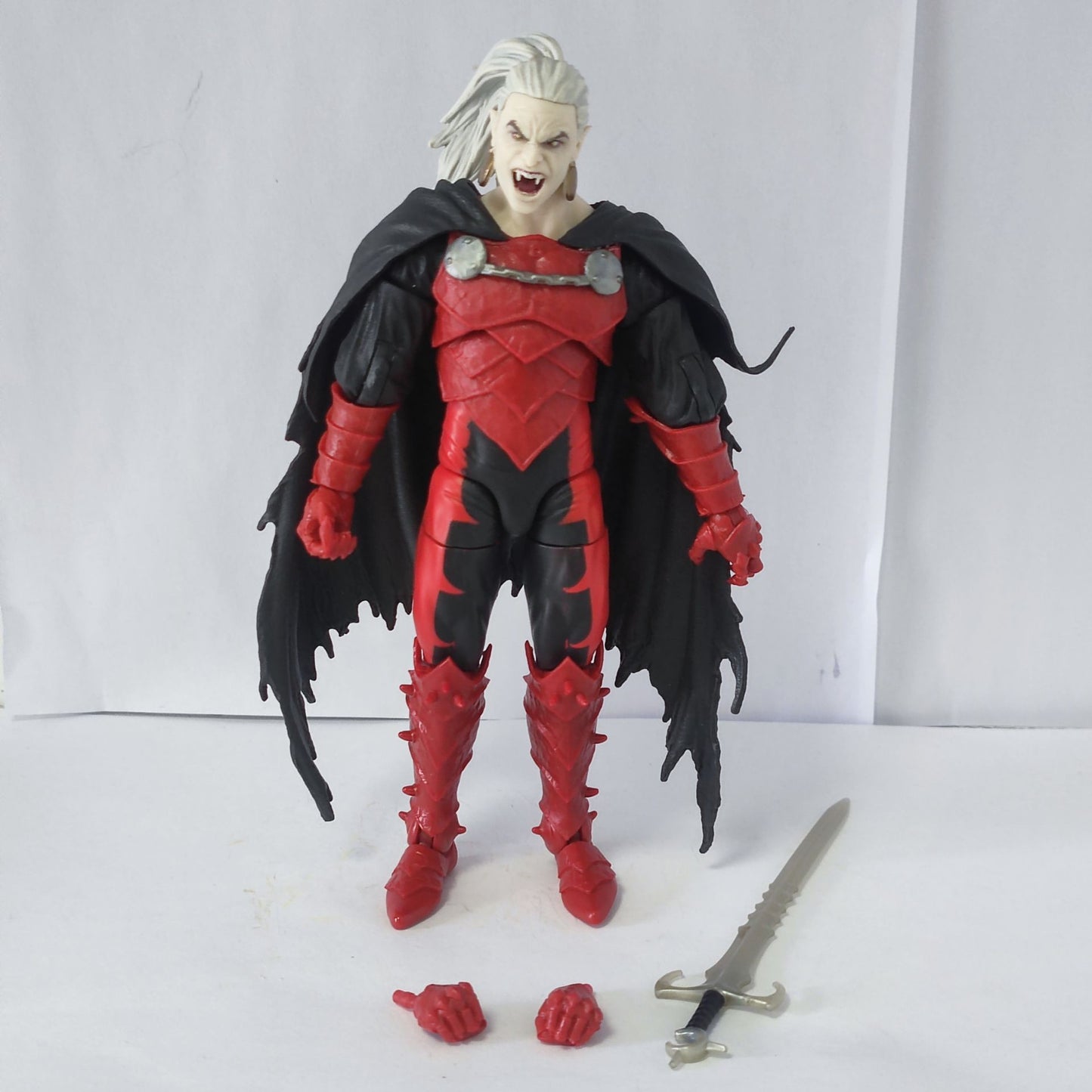 Marvel Legends Strange Tales Blackheart Bloodstorm Daimon Hellstorm Voodoo Wolverine MoonKnight Lilith Dracula Boneco de Ação 6"