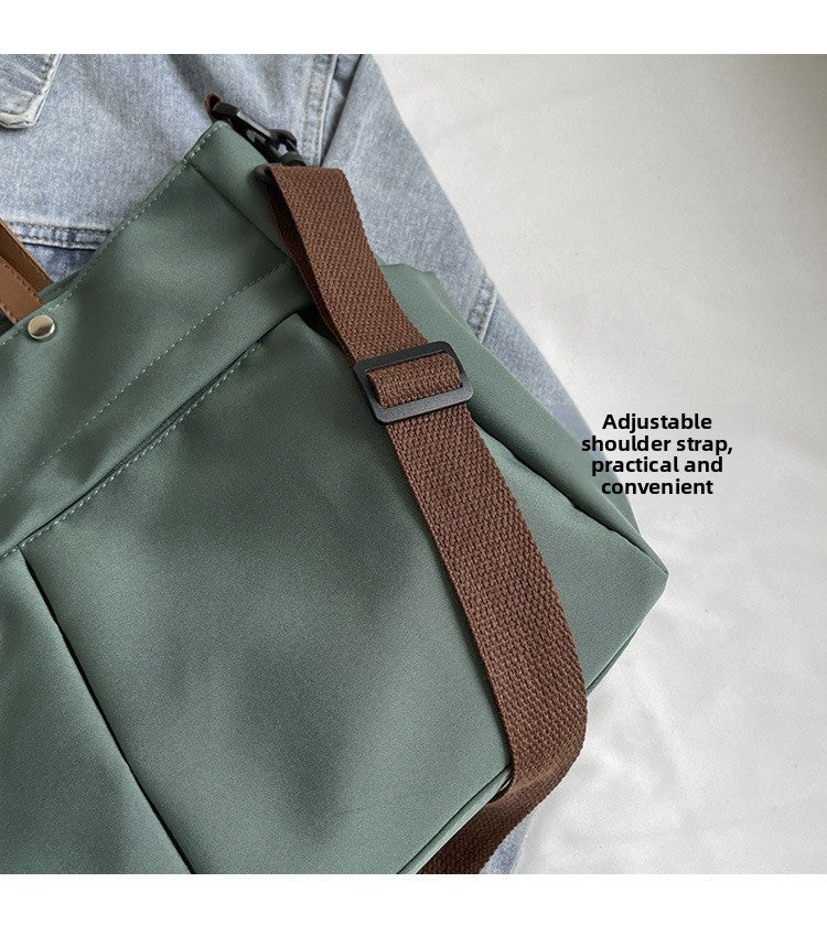 Multi Functional Tote Bag: Durable Nylon Work & Daily Shoulder Purse, Large Capacity Handbag Crossbody Bags for Women Daily Use