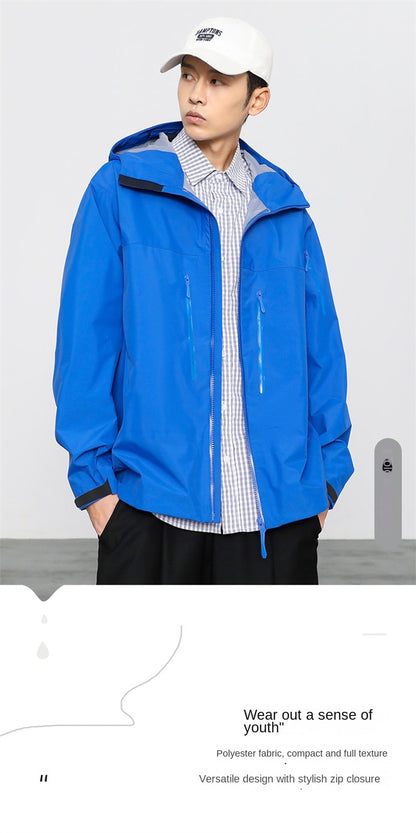 Arc Duricrust Rain-proof Jackets Mens Womens High Quality Camping Coat Outdoor Waterproof Windbreaker Hiking Mountain Clothes