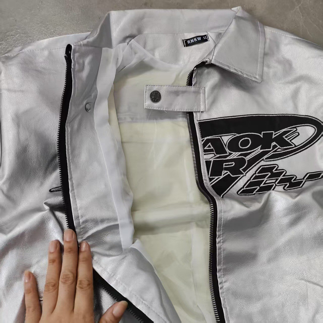 New Motorcycle Leather Jacket Men Bomber Pilot Retro Loose Pu Short Coat Fashion Casual Streetwear Multi Pocket Trend Outwear