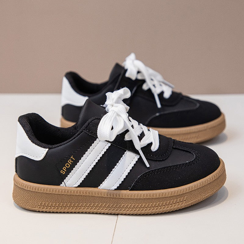 Children Tennis Shoes 2025 New Simple Kids Sneakers for Girls Patchwork Non-slip Boys Causal School Running Sneakers Non-slip