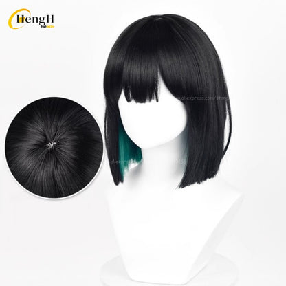 Em estoque Anime Till Ivan Luka Sua Mizi Perucas Sintéticas de Anime para Cosplay Cabelo Resistente ao Calor Perucas de Festa de Halloween + Touca de Peruca Grátis