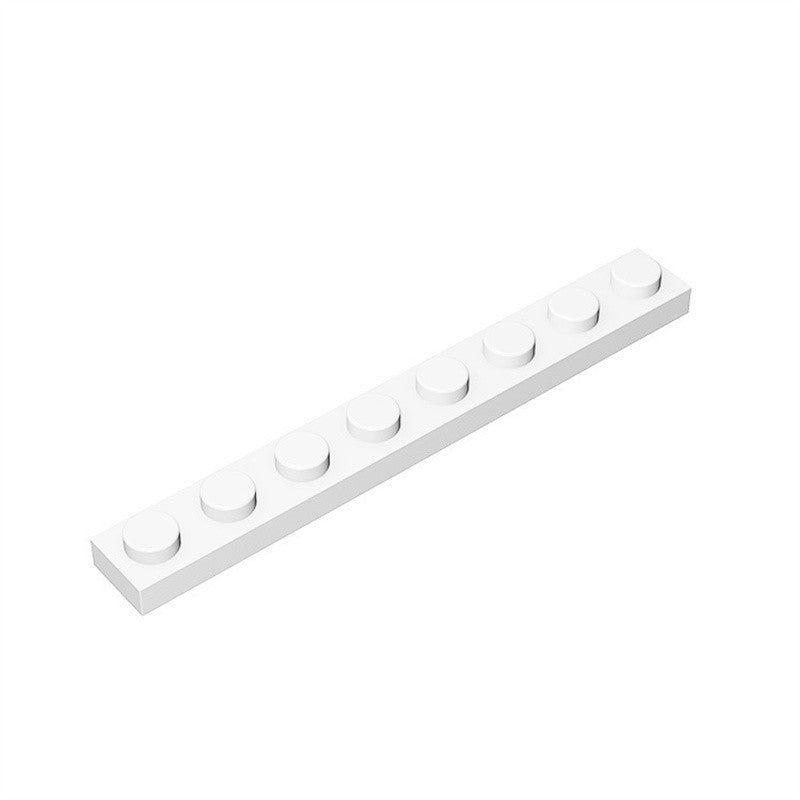 10 Peças Quebra-Cabeça Partícula 3460 Placa 1x8 Bloco de Montar Kit Pneu de Alta Tecnologia Placa de Luz de Prancha Brinquedos Presentes