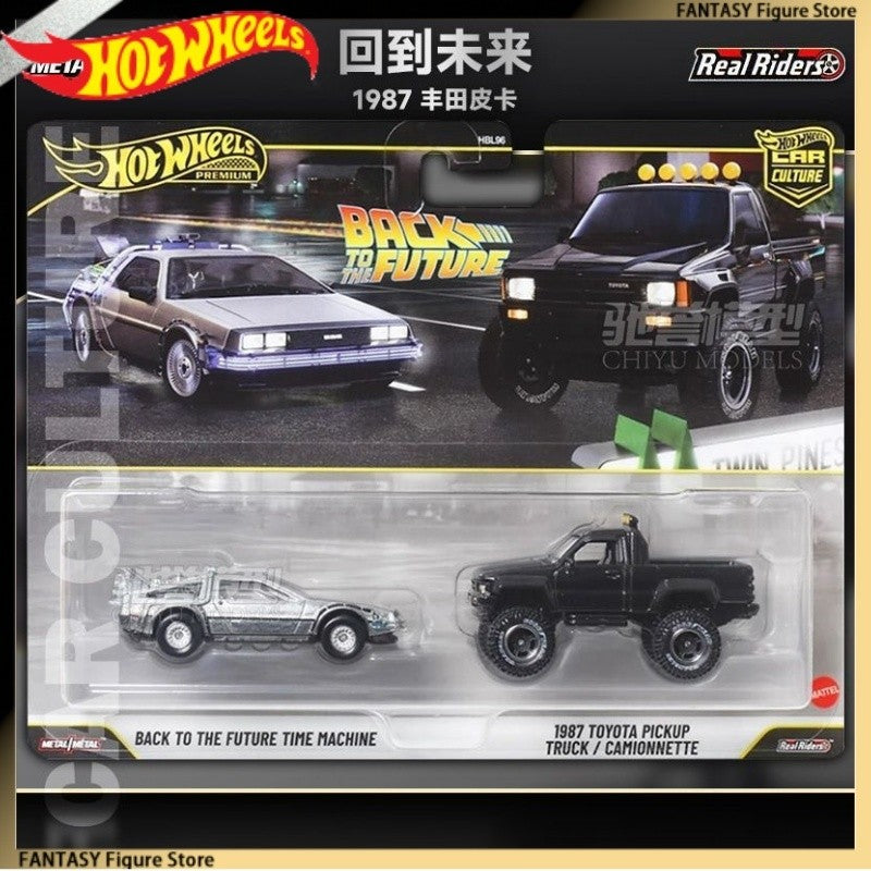 Hot Wheels 1:64 Hbl96 Car Culture Series Carros Modelo Terno de Dois Carros Liga Carro Modelo Toyota Customizar Brinquedo Colecionável Presentes de Aniversário