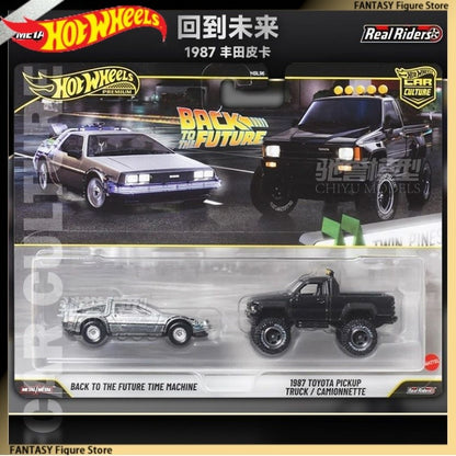Hot Wheels 1:64 Hbl96 Car Culture Series Carros Modelo Terno de Dois Carros Liga Carro Modelo Toyota Customizar Brinquedo Colecionável Presentes de Aniversário