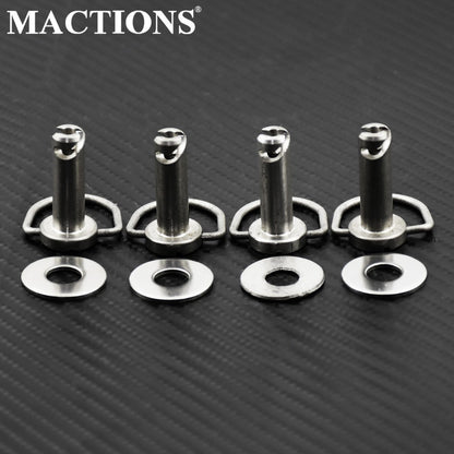 Motorcycle Fastener Hard Saddlebag Mounting Pin Stud Bolt For Harley Touring Softail Road King Glide Heritage FLH FXST FLSTF