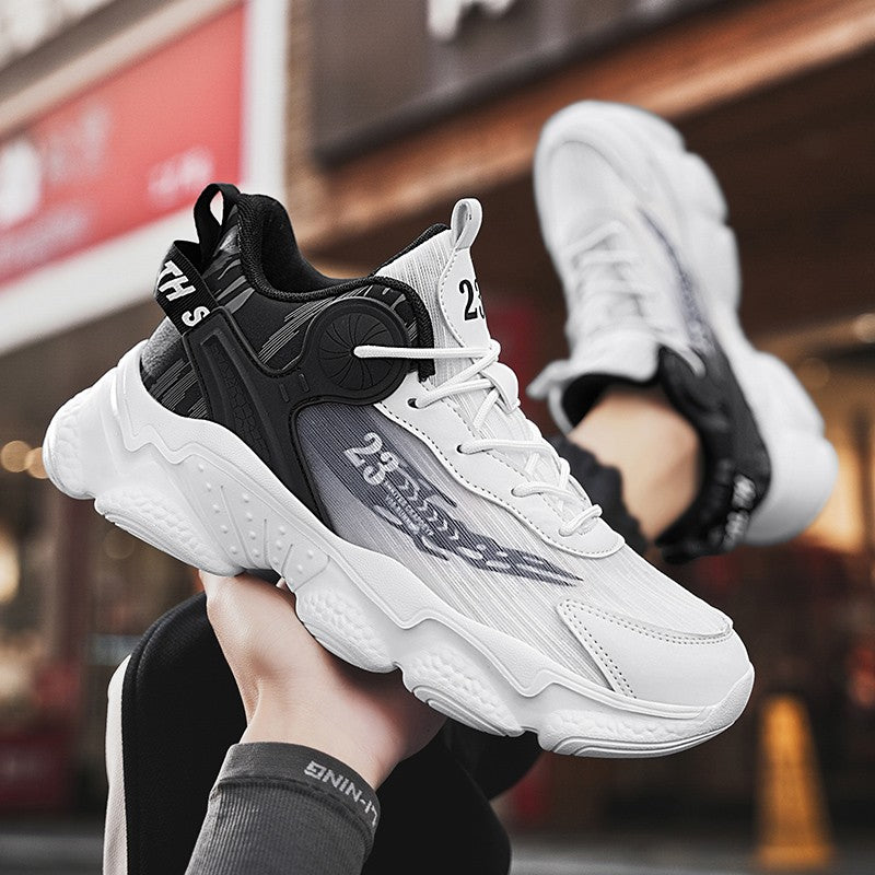 Man Increase the size Casual and fashionable shoes Anti-slip Wear-resistant Trend Sports shoes Lightweight Comfort Running shoes