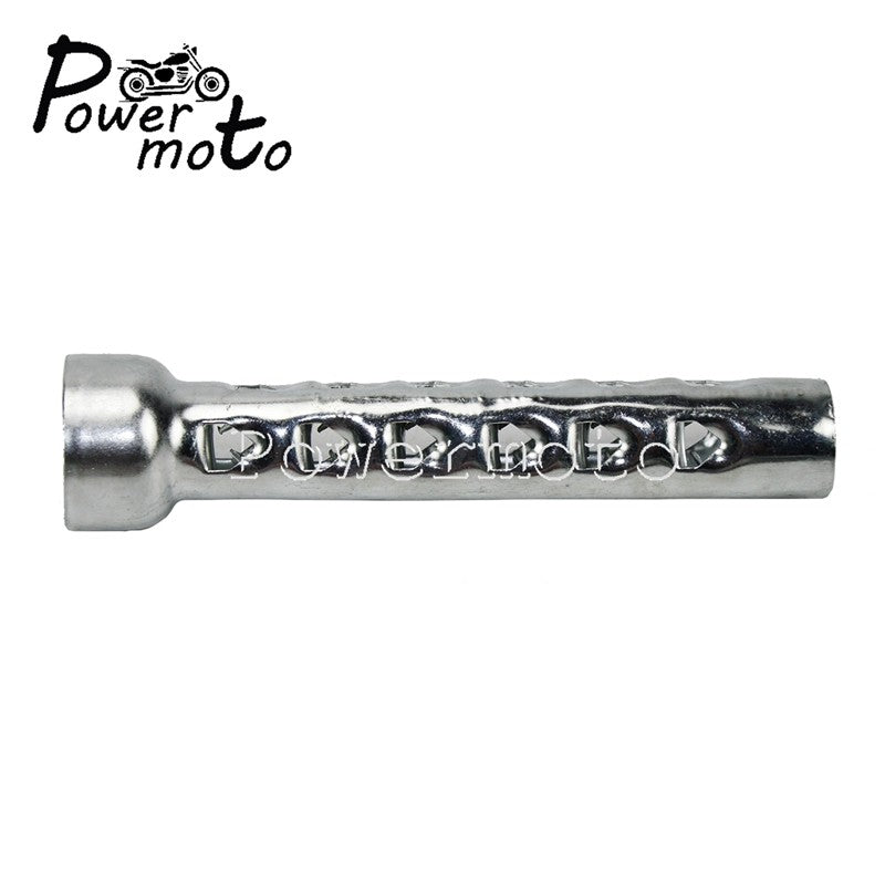 Motorcycle Exhaust Muffler 8" Length Muffler w/ DB Killer Noise Eliminator For Harley Softail Dyna Fat Bob FLHT FXST Drag Pipes