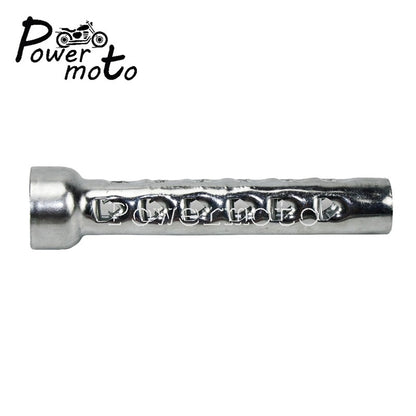 Motorcycle Exhaust Muffler 8" Length Muffler w/ DB Killer Noise Eliminator For Harley Softail Dyna Fat Bob FLHT FXST Drag Pipes