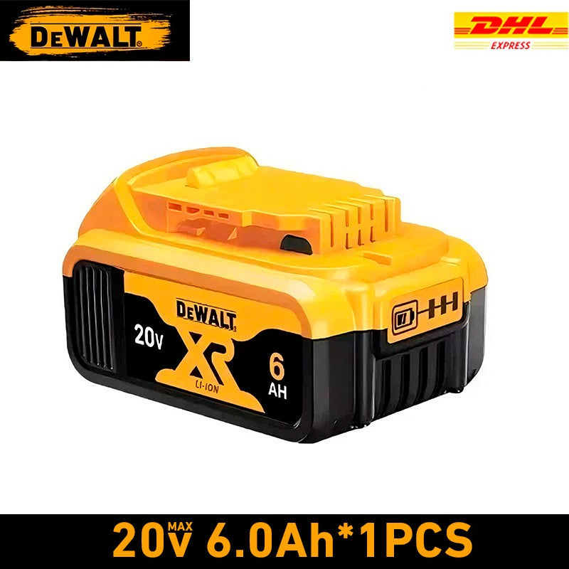 Kit de Furadeira/Parafusadeira a Bateria DEWALT DCD805 Brushless com Bateria 20V 6Ah e Carregador, Conjunto de Ferramentas Elétricas de Alta Performance