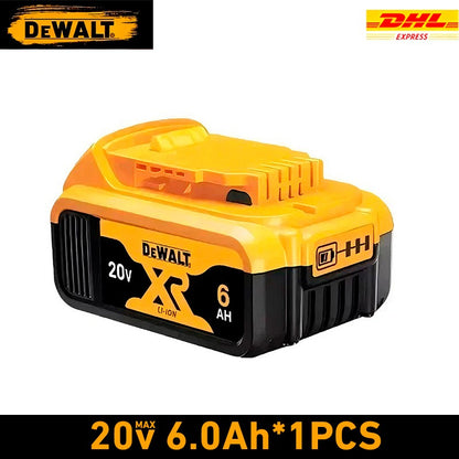 100% Original DeWalt 20V Furadeira de Impacto a Bateria de Lítio Recarregável sem Escova Furadeira Multifuncional Furadeira Elétrica Dcd805.