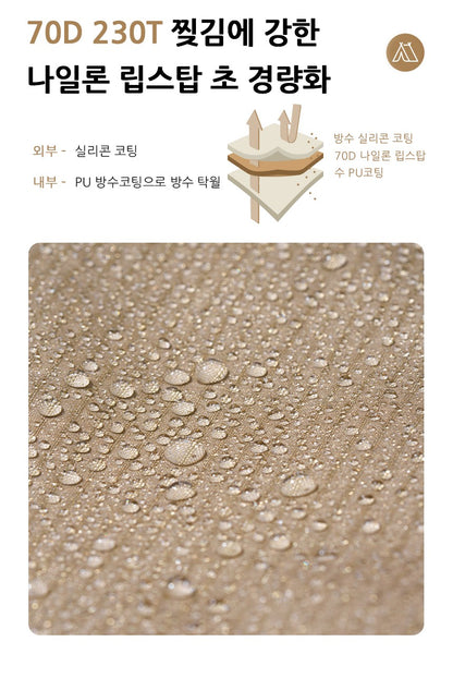 MOBI GARDEN Camping Tent Commander Dome Tent Shelter Waterproof Windproof Ultra-light 70D Nylon 160/185/245CM