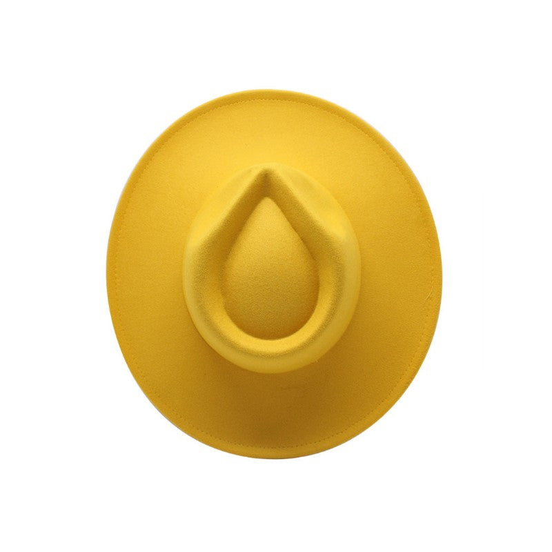 Chapéu Fedora Feminino Moderno Formal de Casamento Decoração Preto Verde Branco Panamá Boné Outono Inverno Luxo Masculino Cartola Fedoras Gorra
