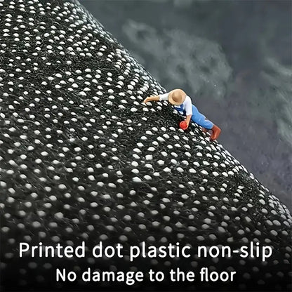 VIKAMA Gingerbread House Alien Welcome Doormat Bedroom Kitchen Floor Mats Non-Slip Outdoor Rugs Christmas Home Decoration