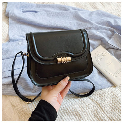 Latest Retro Crossbody Bag for Women High End Fashion Saddle Shoulder Handbag Unique Design