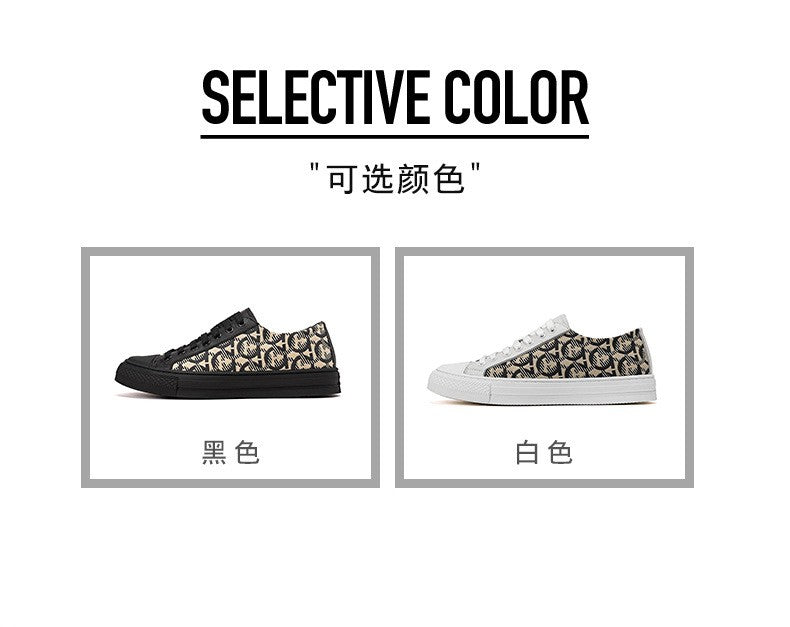 New Shoes for Men Genuine Leather Patchwork Casual Shoes Trend Flat Skateboard Shoes Youth Cool Lace-up Sneakers