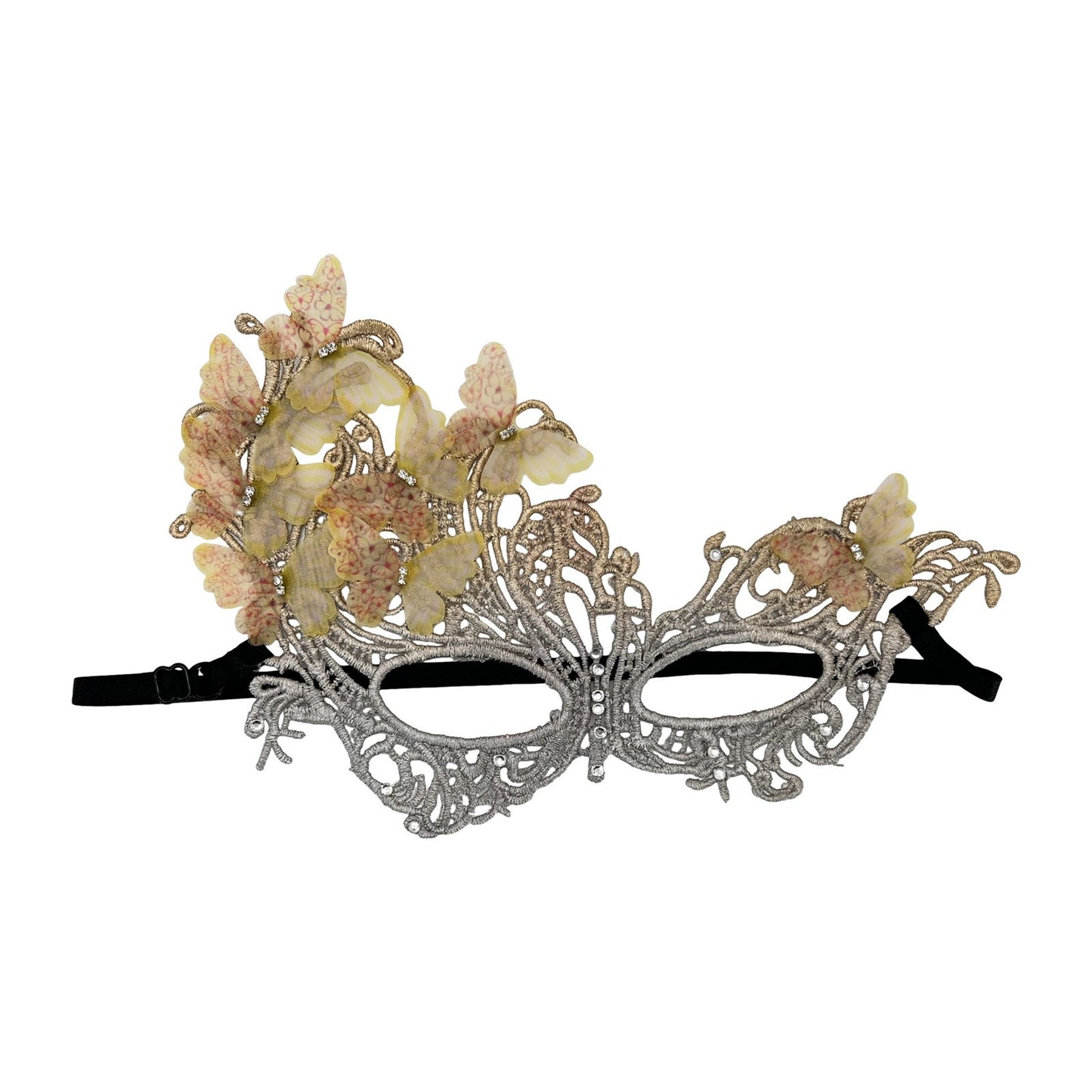Butterfly Masquerade Mask Lightweight Gradient Party Mask Lace Half Face Mask Delicate For Birthday Party Wedding Costume Party