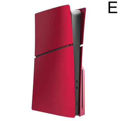 For Playstation 5 Slim PS5 Slim Console Faceplate Protective Replacement ABS Hard Case Face Plates Cover Shell Front Back Panels