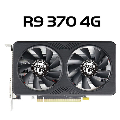Placa de Vídeo SOYO AMD GPU Radeon RX 550 4G GPU RX 560 GDDR5 Componentes para PC Gaming R9 370 R7 350 RX550