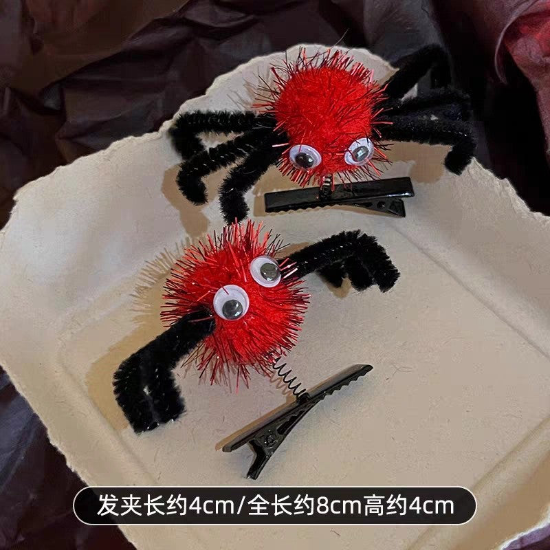 Halloween Hair Pins Party Hair Accessories Spider Hairband Halloween Decorations 2026 Day of The Dead Party Favors Gifts