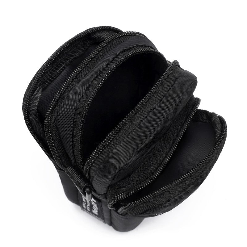 Sports Wallet Phone Bag Shoulder Bag Pouch Case Belt Handbag Purse Coin Wallet Retro Key Holder Small Money Bag