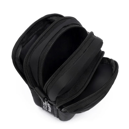 Sports Wallet Phone Bag Shoulder Bag Pouch Case Belt Handbag Purse Coin Wallet Retro Key Holder Small Money Bag