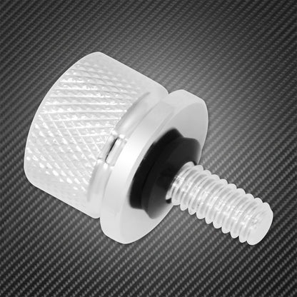 Universal Motorcycle Rear Fender Seat Bolt Screw Nut Tab Kit Mount Knob Cover For Harley Dyna Sportster XL Touring FLHR Softail