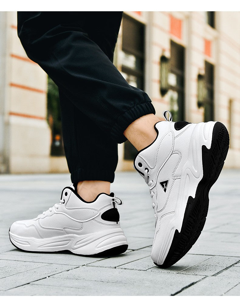 Men's high quality plus size casual sneakers Four seasons soft sole outdoor breathable running shoes students light sports shoes